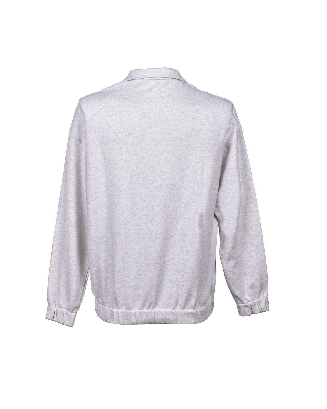 Brunello Cucinelli Gray Light Quarter Zip Jacket for men