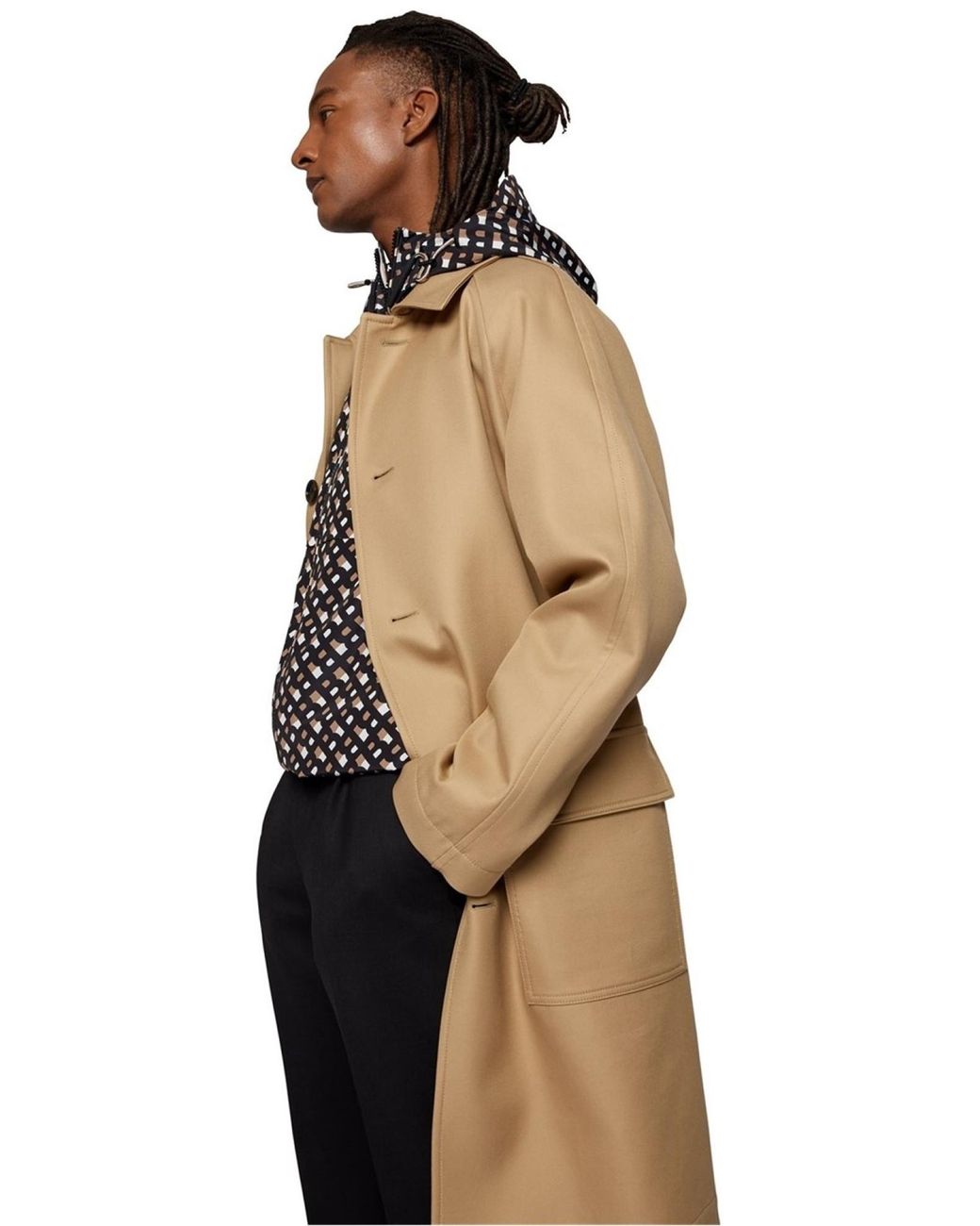 Boss Natural F-Cam-Patch Coat Clothing & Jackets for men