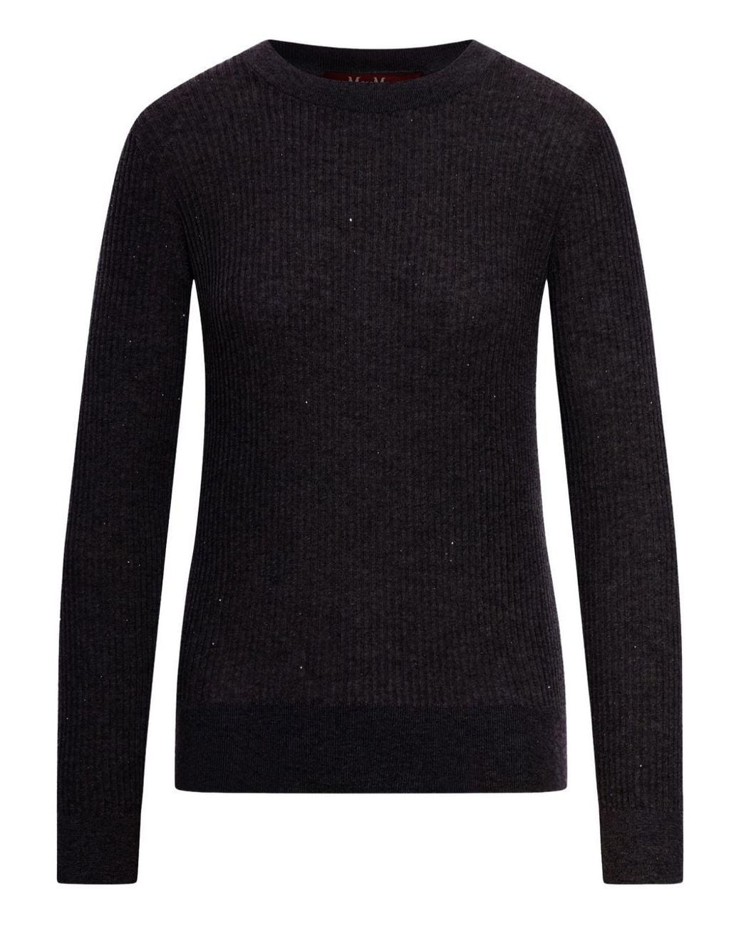 Max Mara Black Sweaters Se Wo