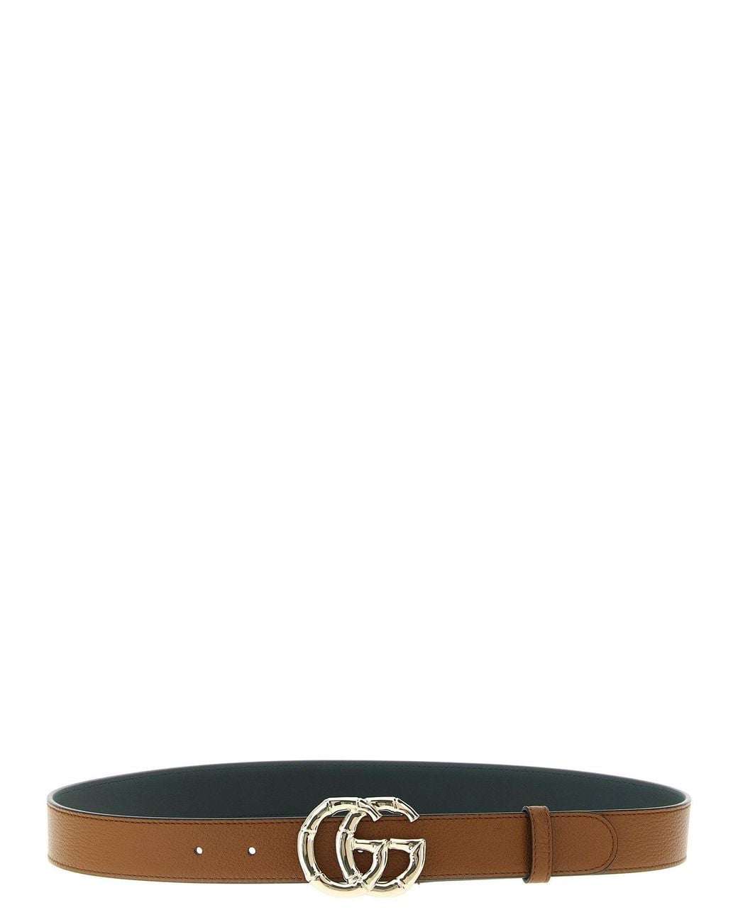 Gucci White Gg Marmont Belt