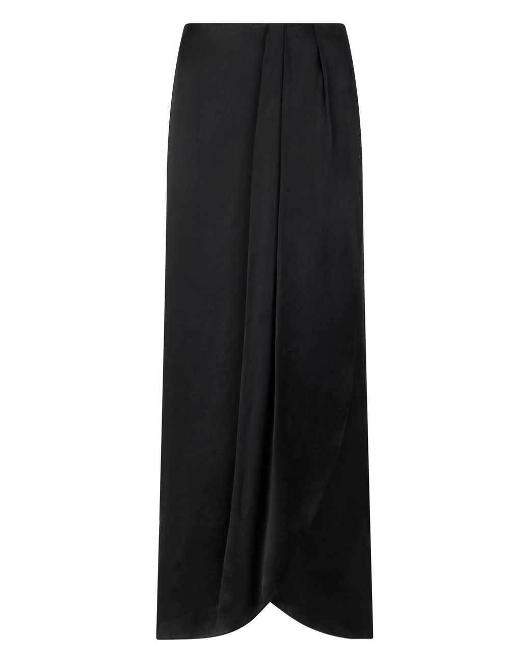 Maison Margiela Black Long Skirt Acetate