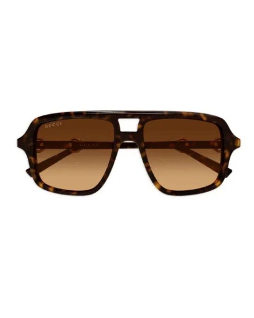 Gucci Brown Gucci Eyewear Gg2052S Gradient Tinted Sunglasses