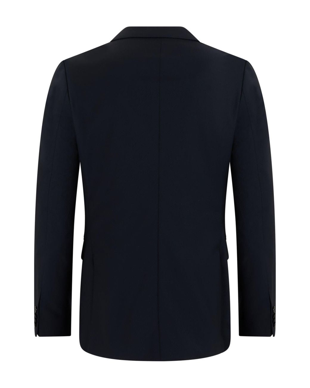 Boss Blue Hugo Boss Double-Breasted Virgin Wool Blazer for men