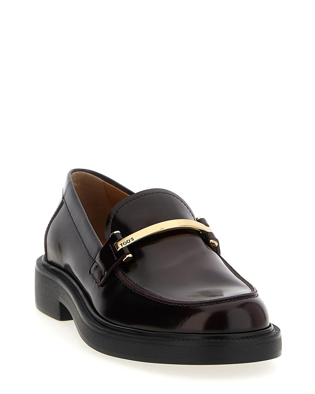 Tod's Black 'Barretta' Loafers