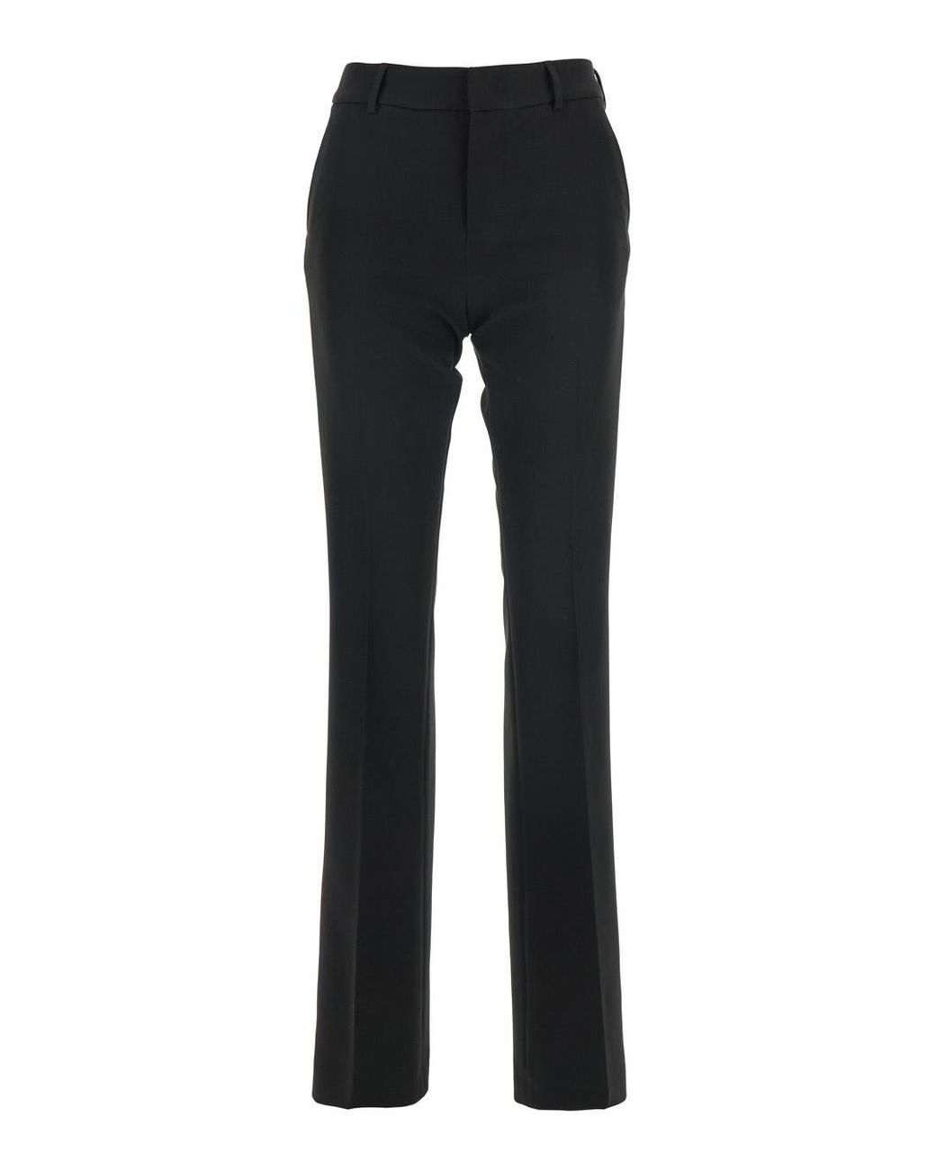 PT Torino Black Trousers High-Waisted