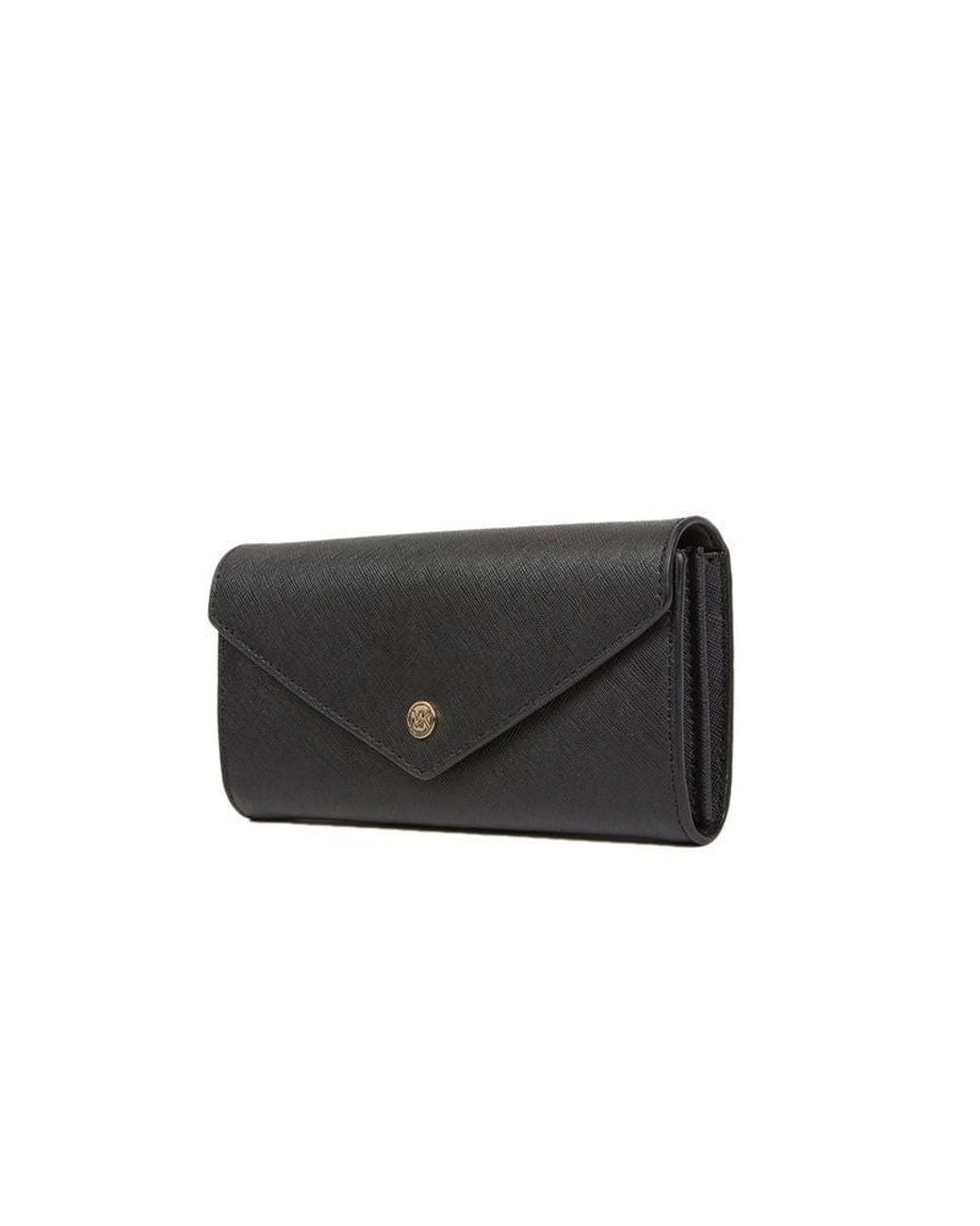 Michael Kors Black Michael Kors Jet Set Travel Wallet