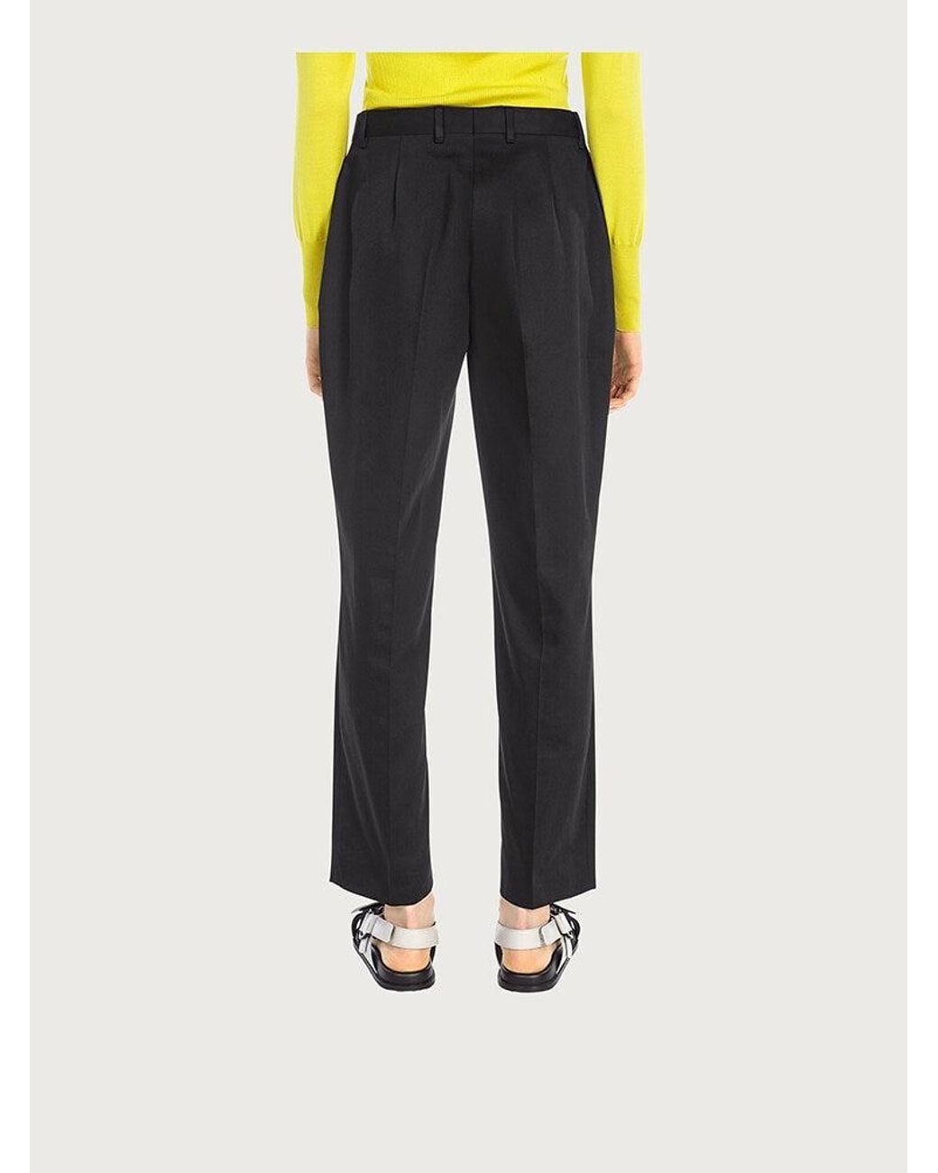 Ferragamo Yellow Trousers