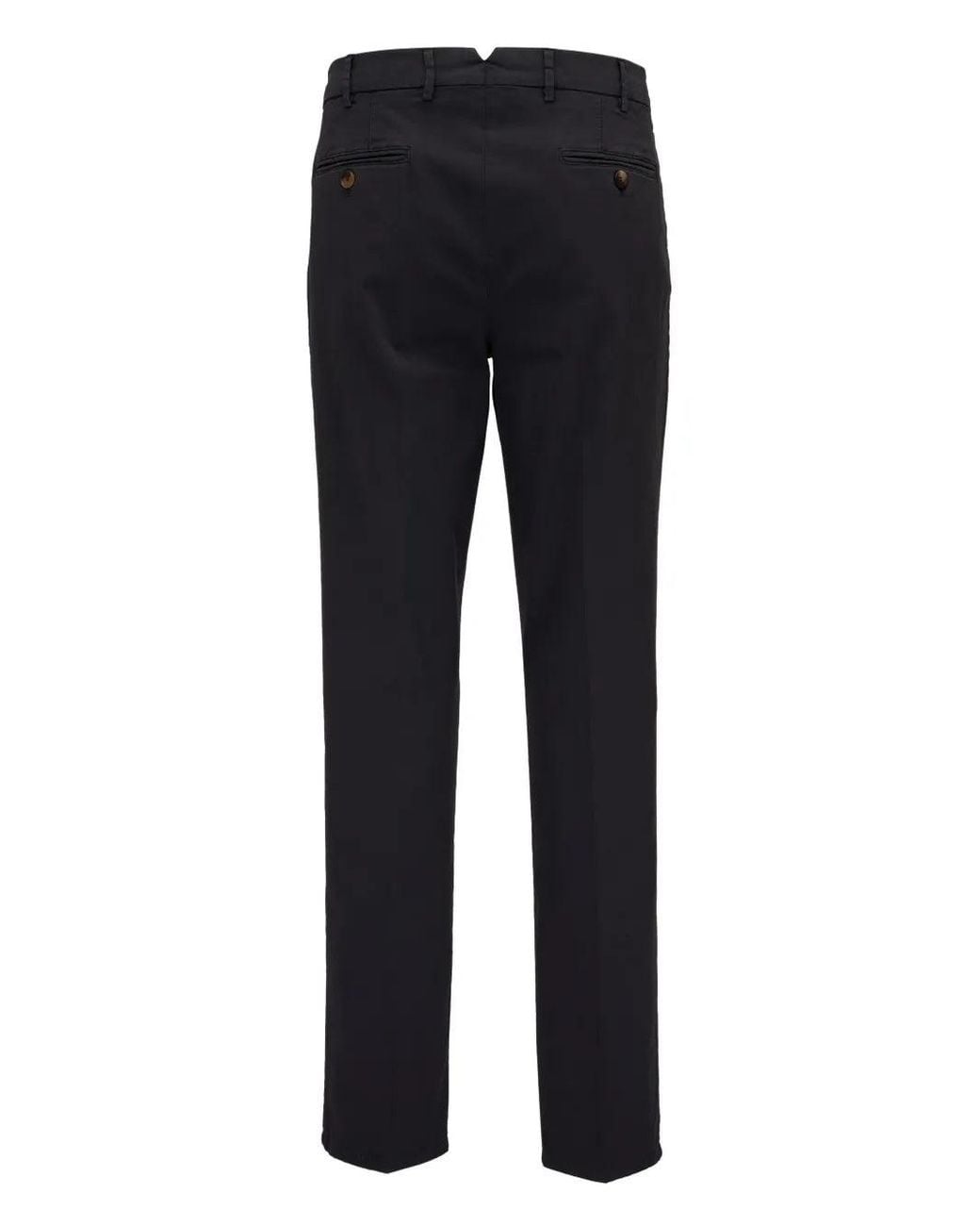 Brunello Cucinelli Blue Dark Tailored Trousers for men