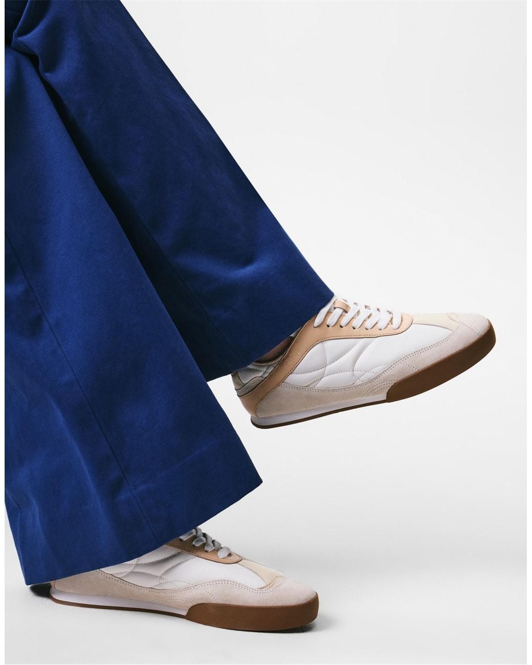 Chloé White Kick Low-Top Sneakers