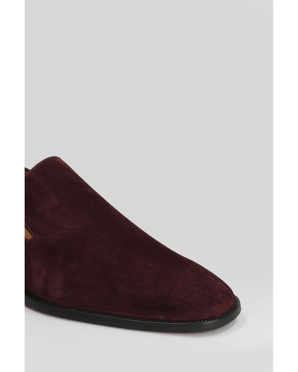 Christian Louboutin Danny Flex Leather Loafers in Brown Size 41 US 8 - $1120 Danny Flex - Loafers - Shiny calf leather - Cuoio - Men  main image 4