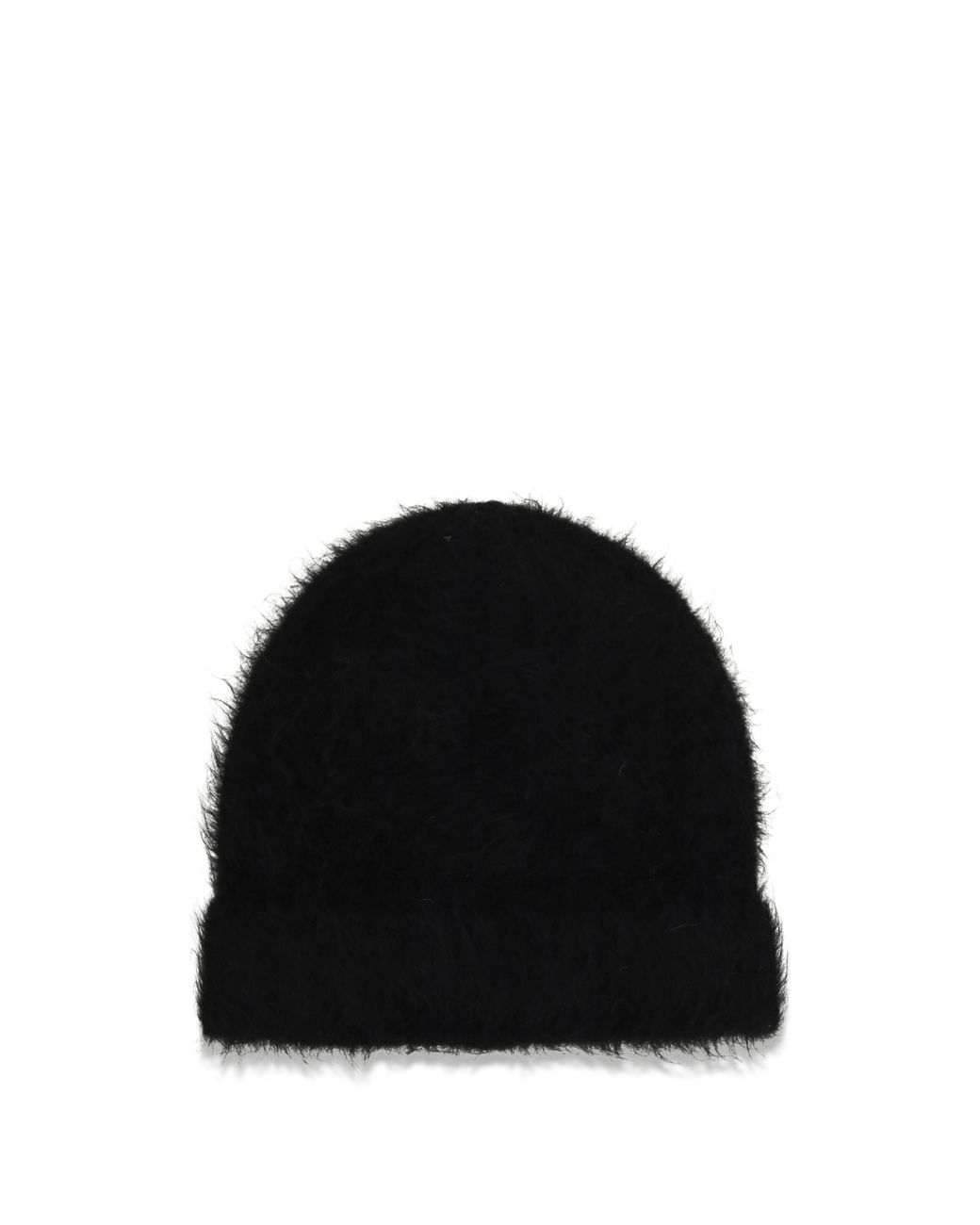 Séfr Black Séfr Fuzzy Alpaca-Blend Beanie for men