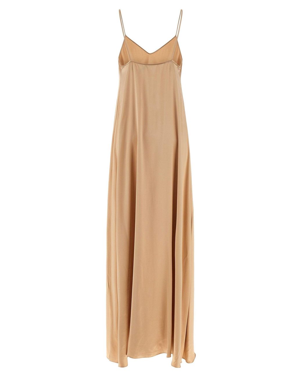 Ferragamo Natural Fluid Viscose Dress