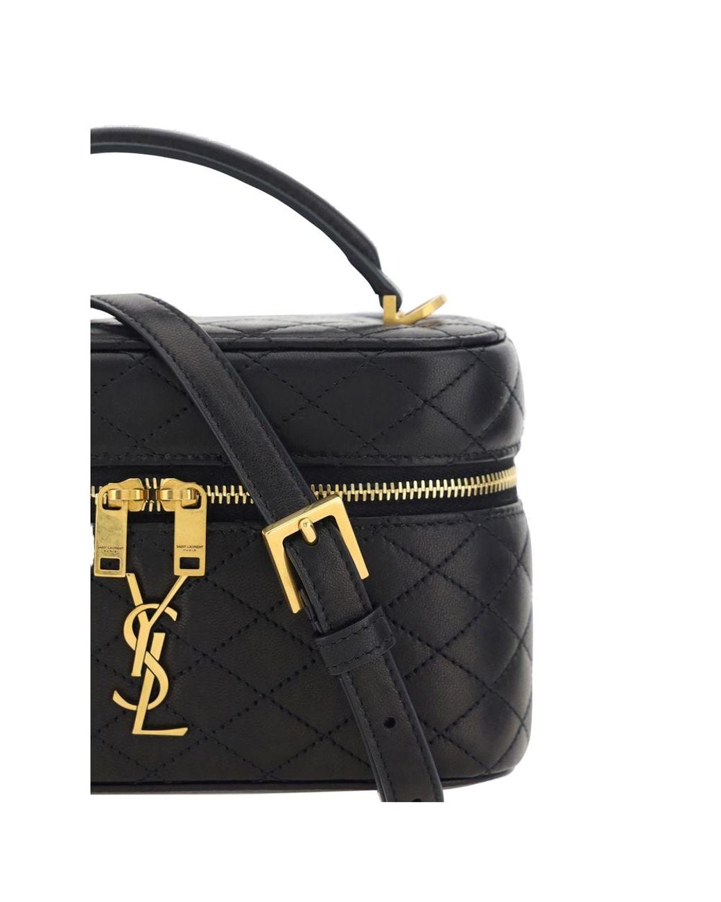Saint Laurent Black Saint Laurent Top Handle Bag