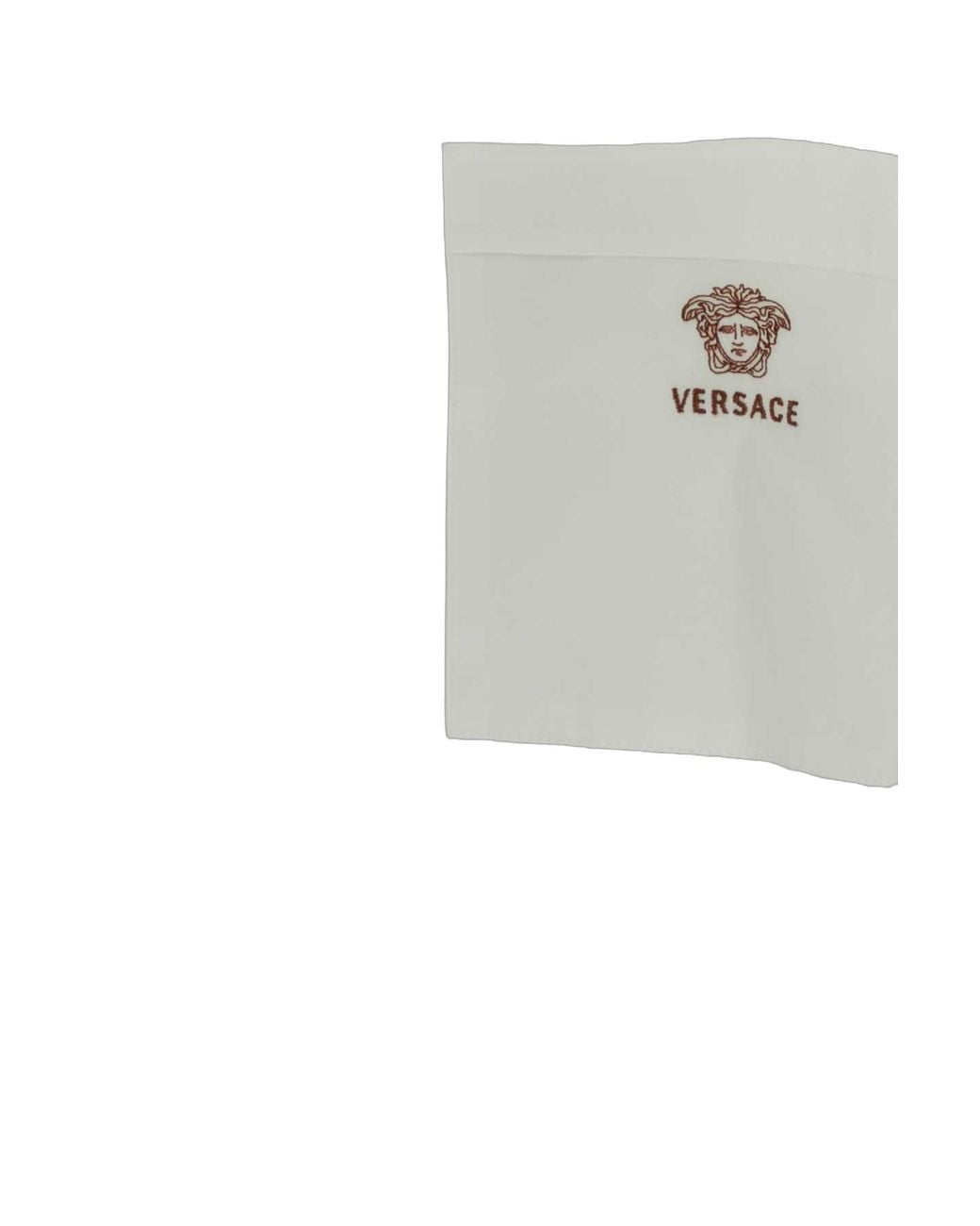 Versace White Poplin Shirt