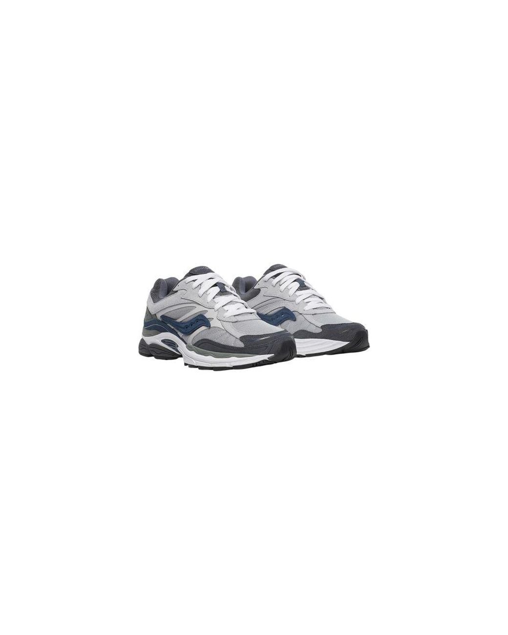 Saucony Blue Gray Synthetic Athletic Sneakers for men