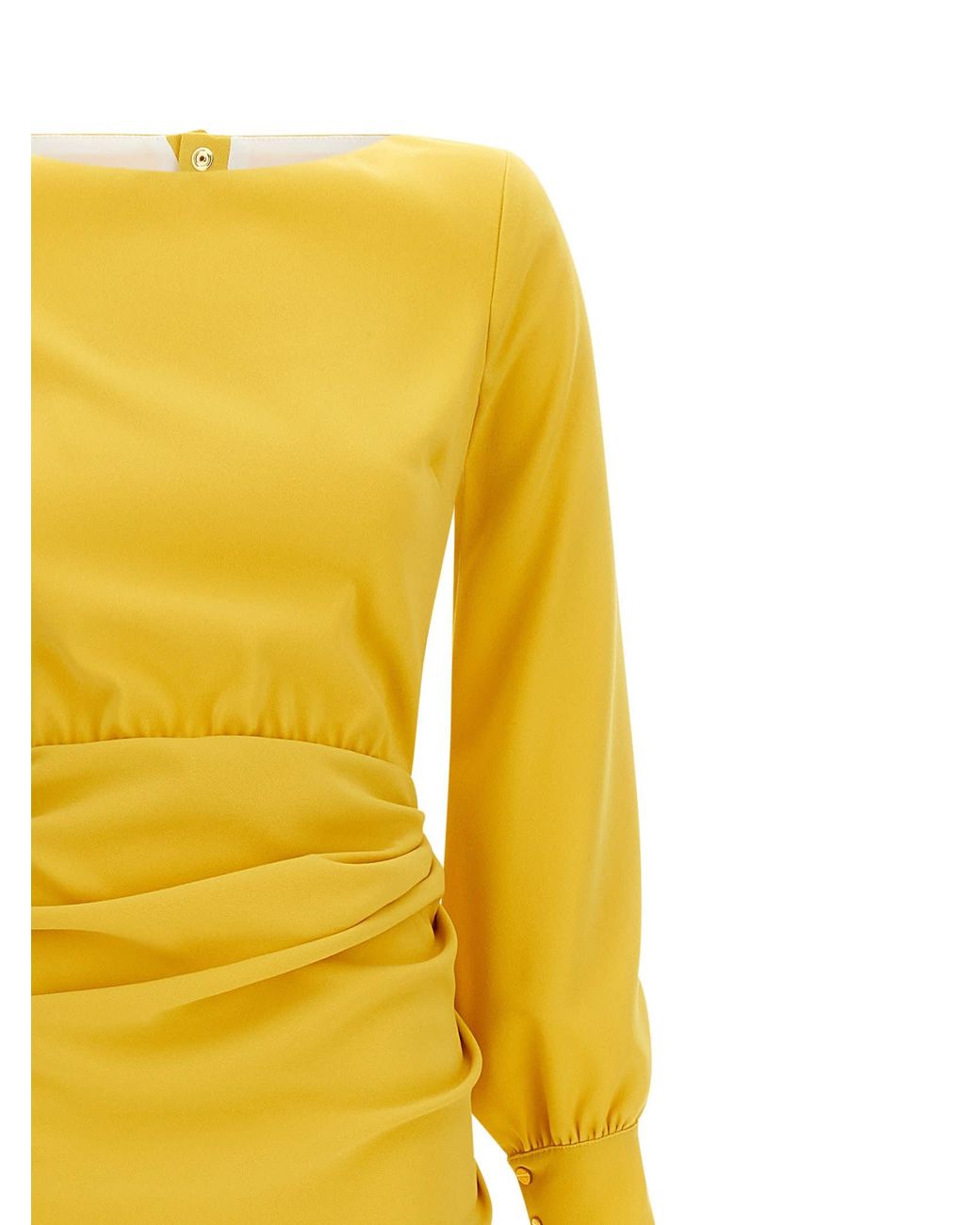 Elisabetta Franchi Yellow Carpet' Dress