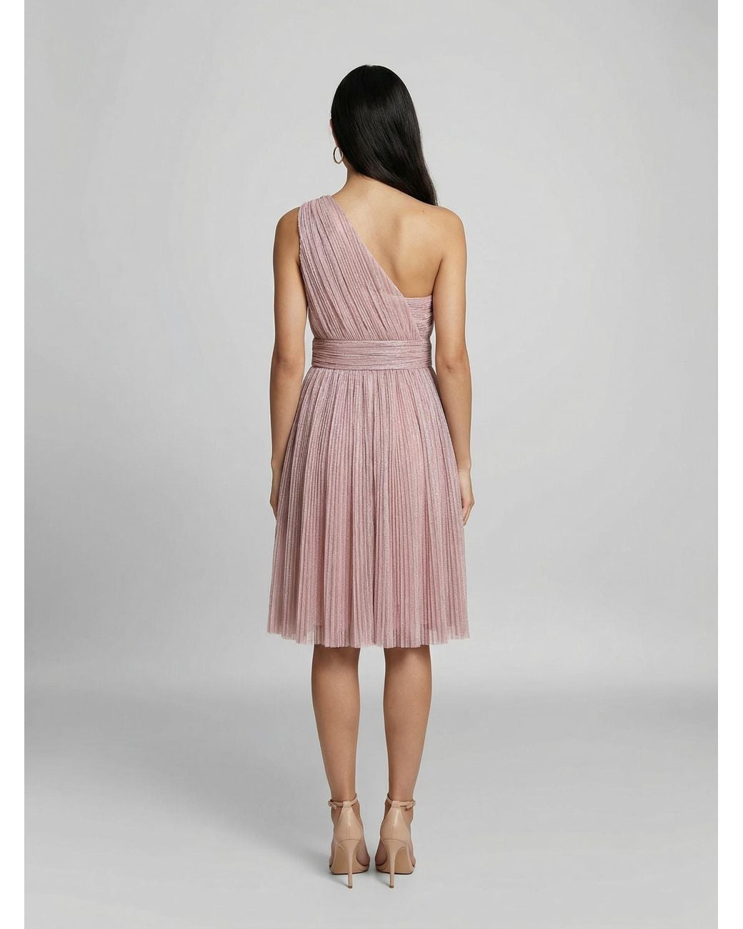 Dolce & Gabbana Pink Cotton Cocktail Dress