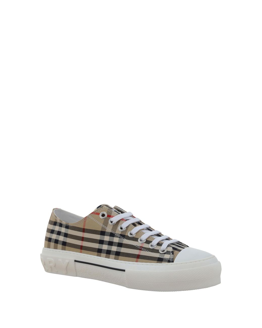 Burberry White Burberry Tnr Jacke Sneaker for men