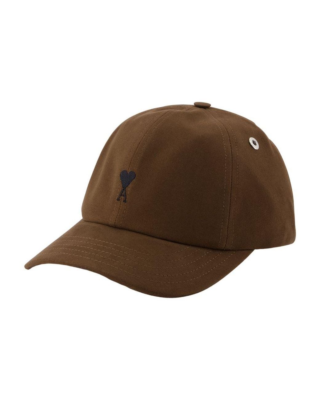 AMI Brown Quota Ami De Coeur Cap