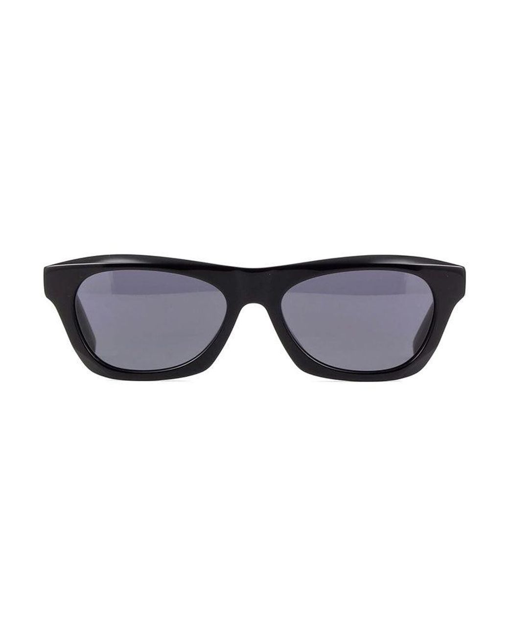 Givenchy Black Sunglasses Square Full Rim, Shiny Dark Havana Frame And With Pale Mirror Lens Gv40026U52C
