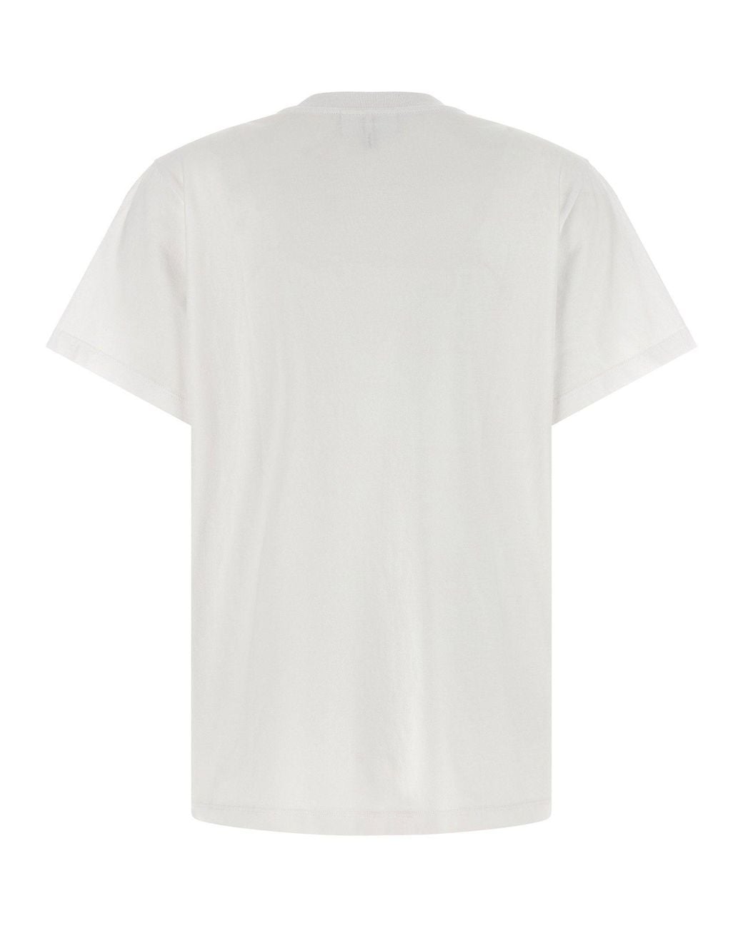 Ganni White Strawberry-Print Cotton Jersey T-Shirt