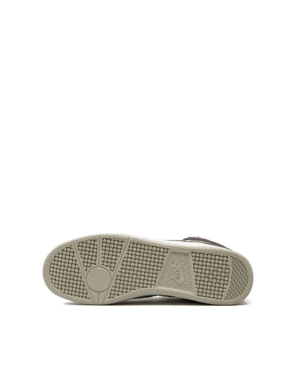 Nike White Mac Attack Oil Sneakers Shoes for men