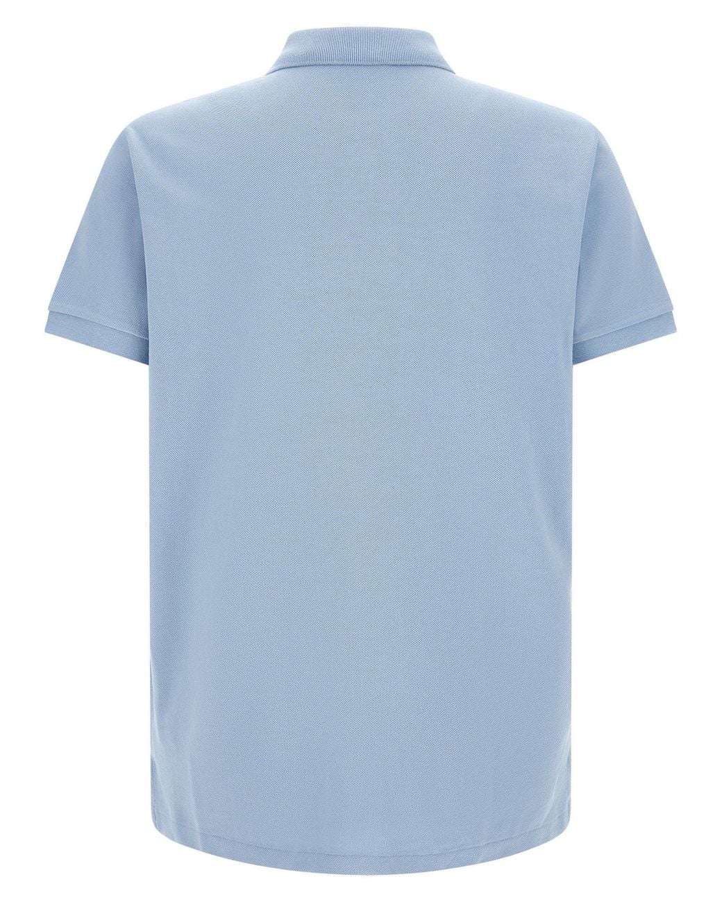 Polo Ralph Lauren Blue Cotton Piqué Pony Polo for men