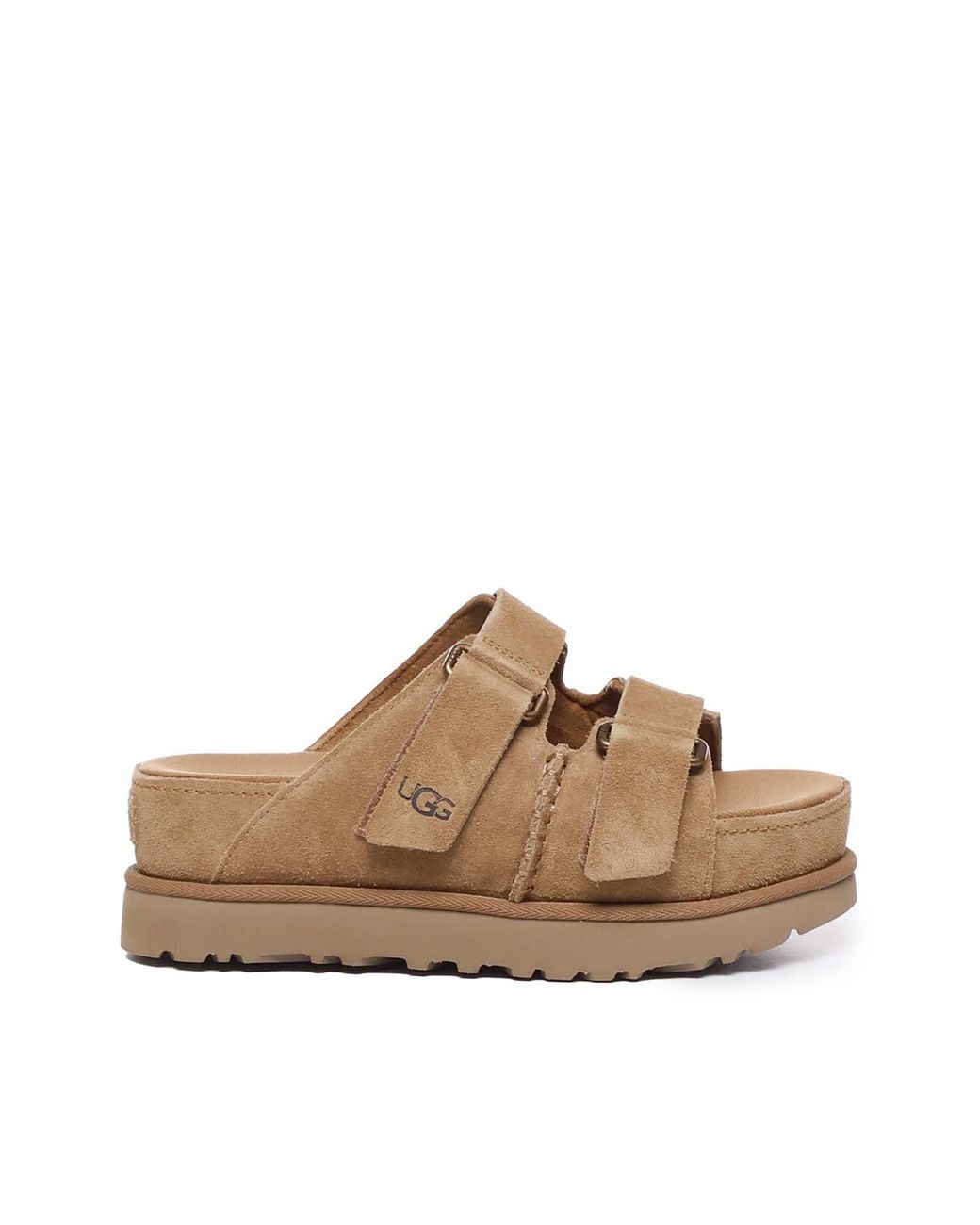 Ugg suede best sale sandals