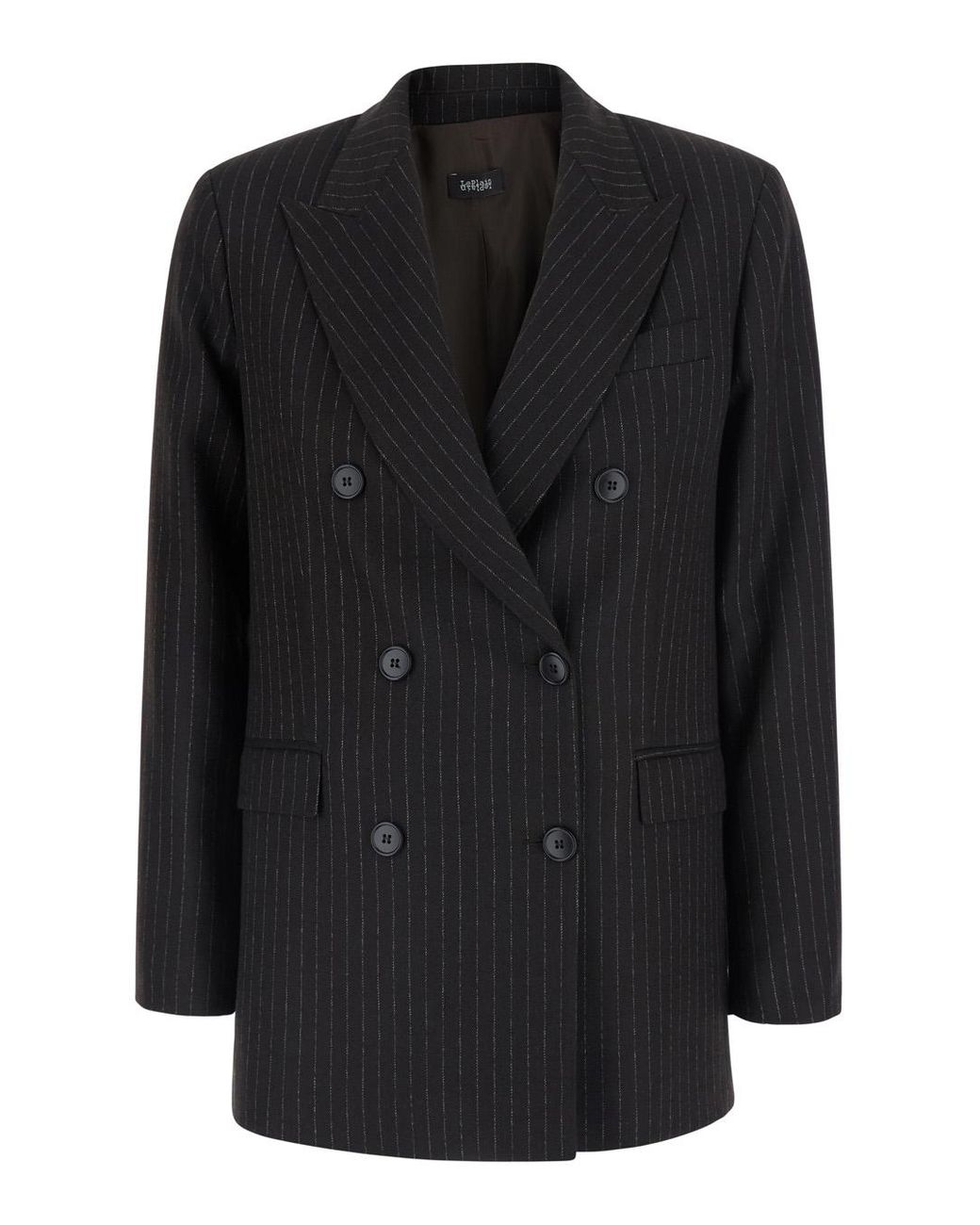 Le Plain Black Blazer Tech Fabric Blazers