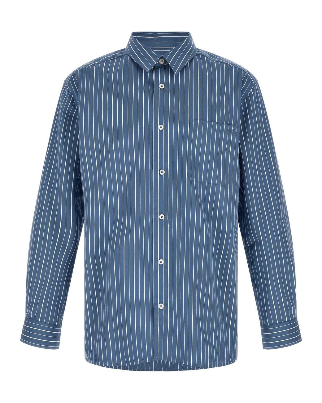 A.P.C. Blue Malo Shirt for men