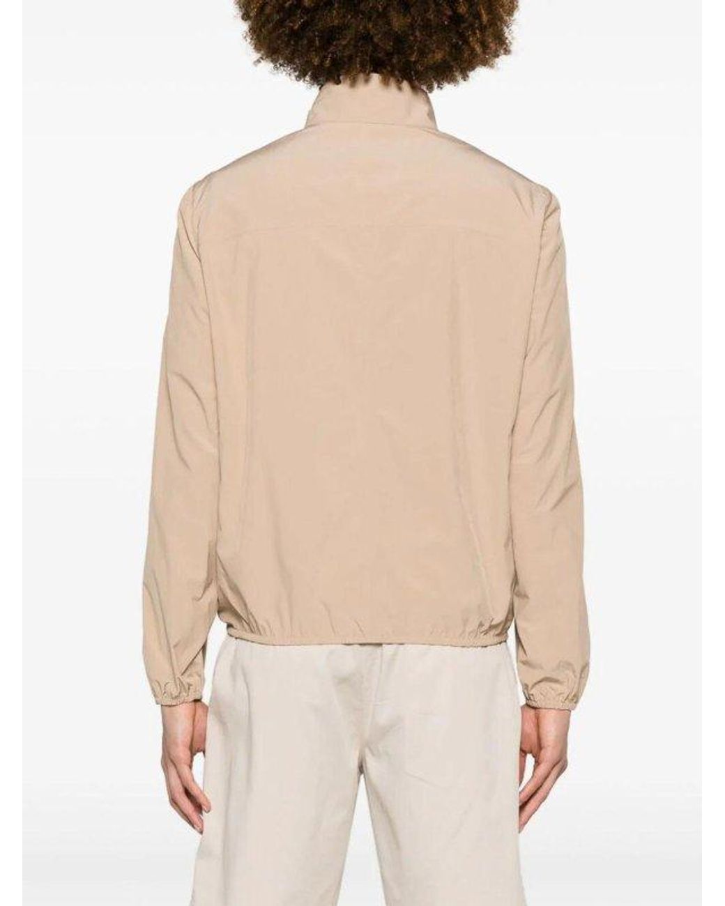 Brunello Cucinelli Natural Zip Up Jacket for men