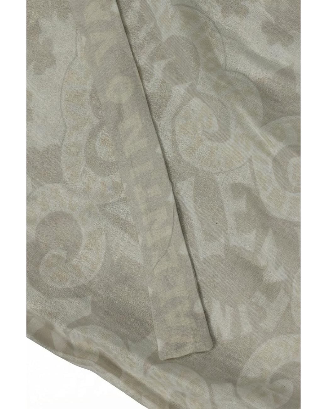 Valentino Multicolor Adult Long Skirt Linen Fabric