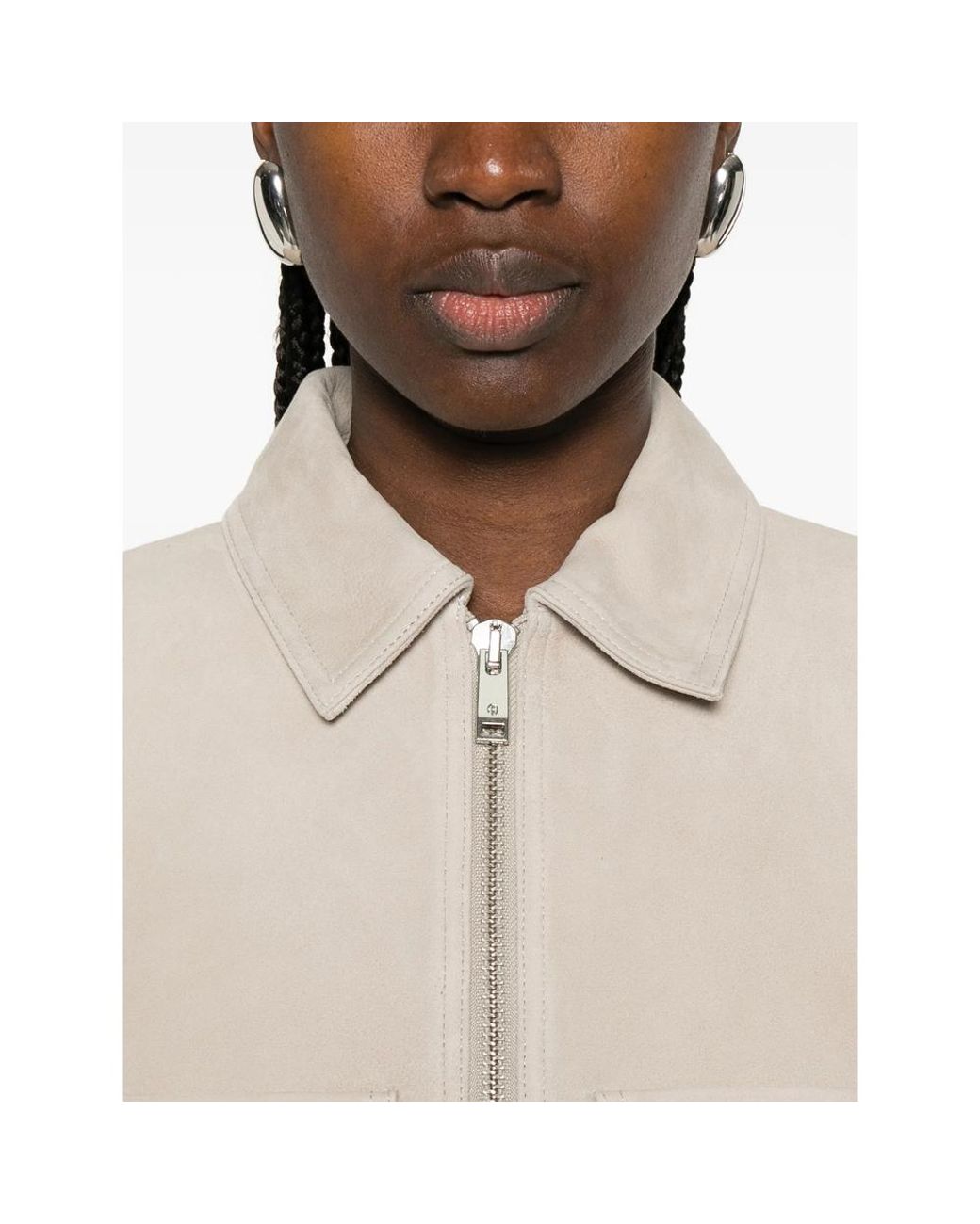 Anine Bing Natural Outerwears Neutral