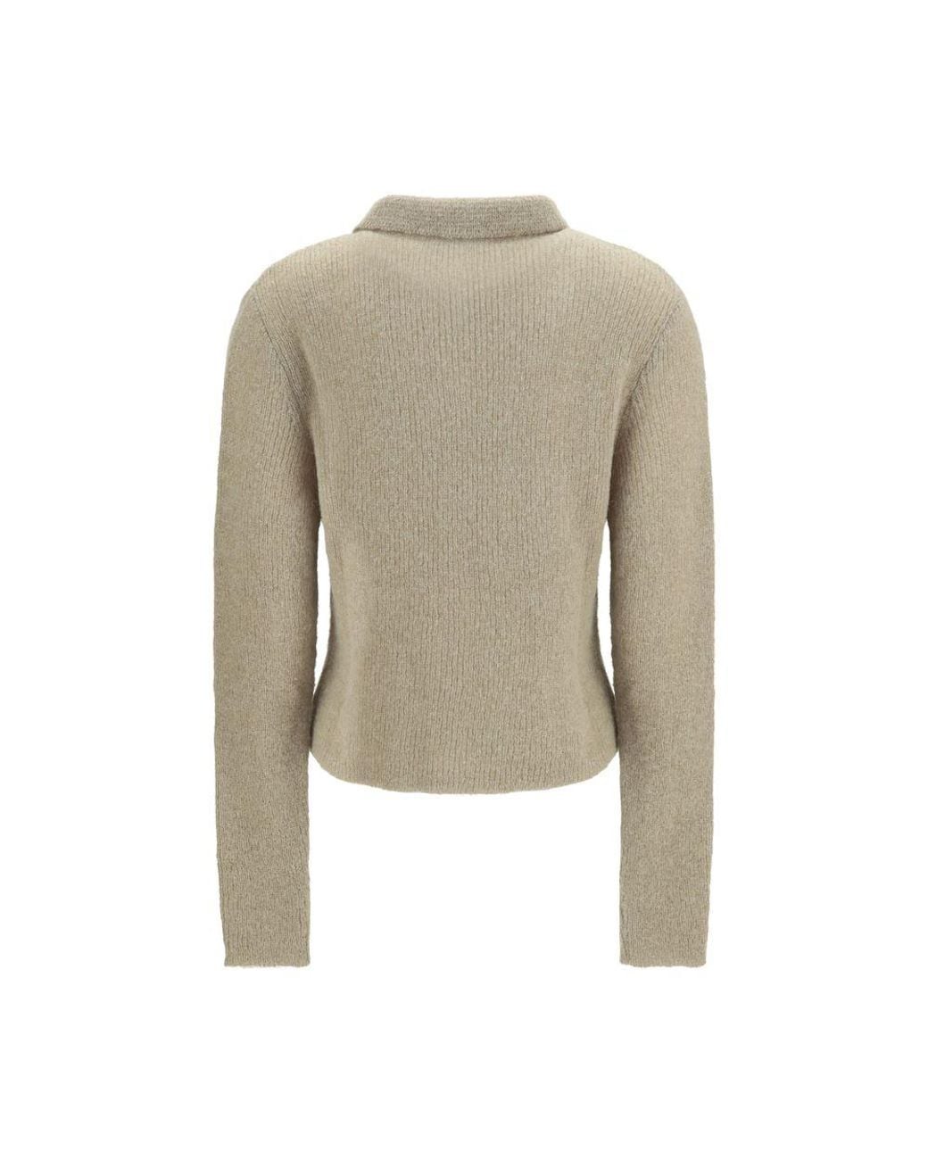 Our Legacy Natural Beige Alpaca Vicugna Pacos Polo Shirt