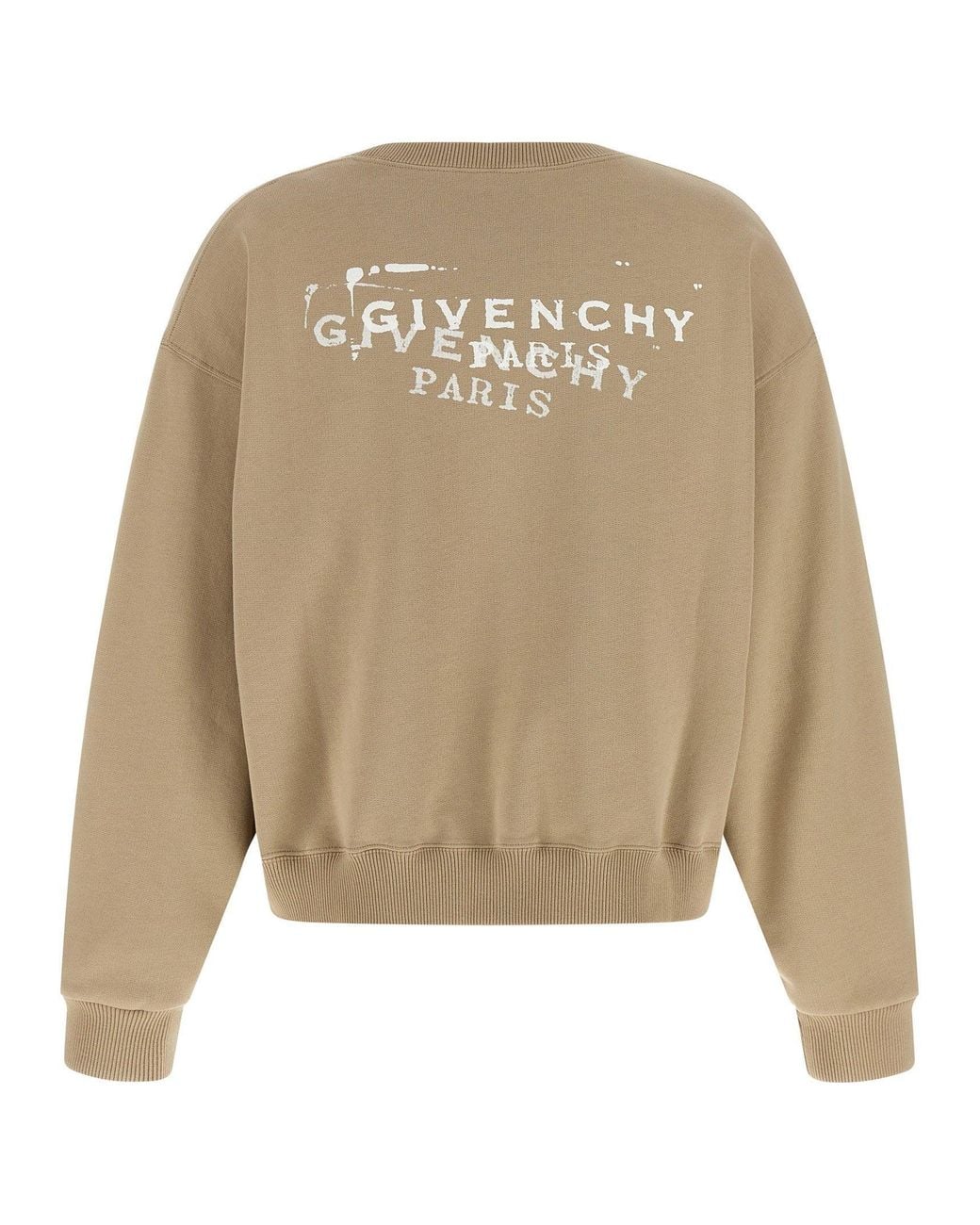Givenchy Natural Logo Stamp Sweatshirt