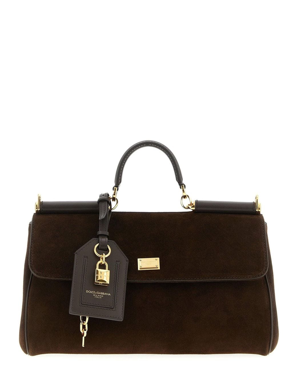 Dolce & Gabbana Black Dolce & Gabbana My Sicily Top Handle Bag