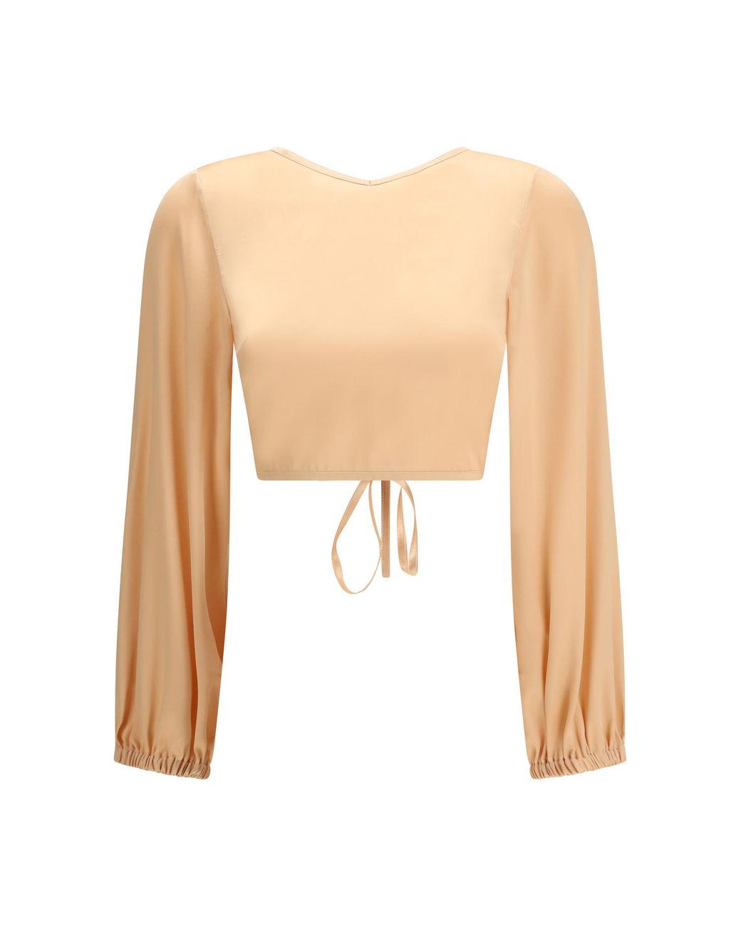 Kristina Ti White V-Neck Blouse Shirt