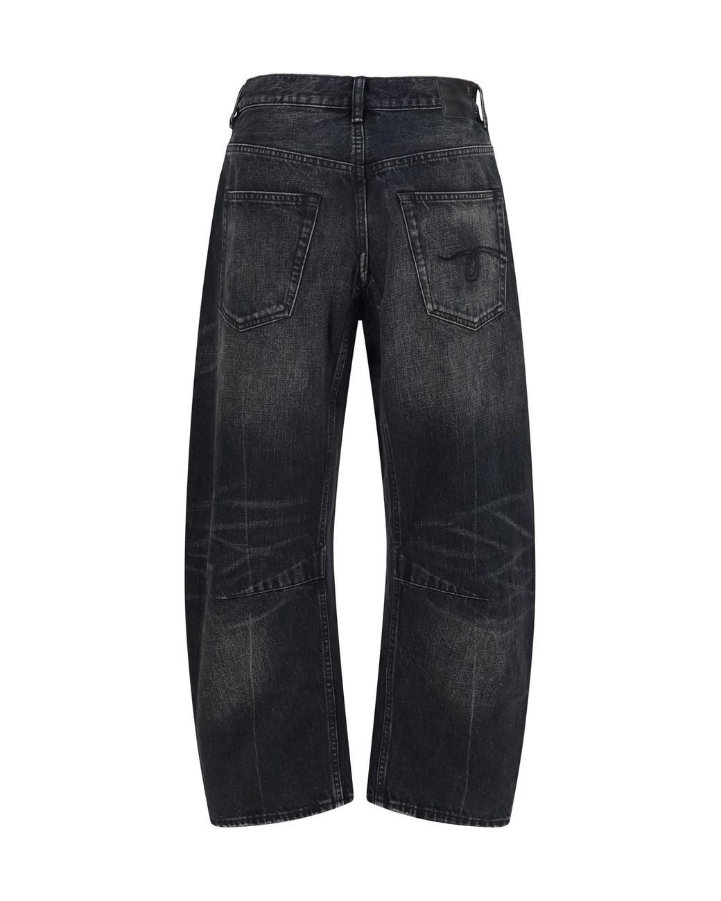 R13 Black Boyfriend Jeans Cotton