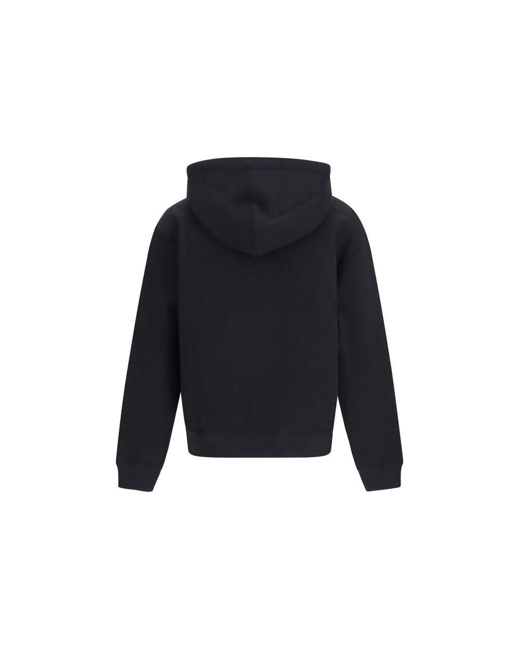 Jil Sander Blue Black Cotton Sweatshirt for men