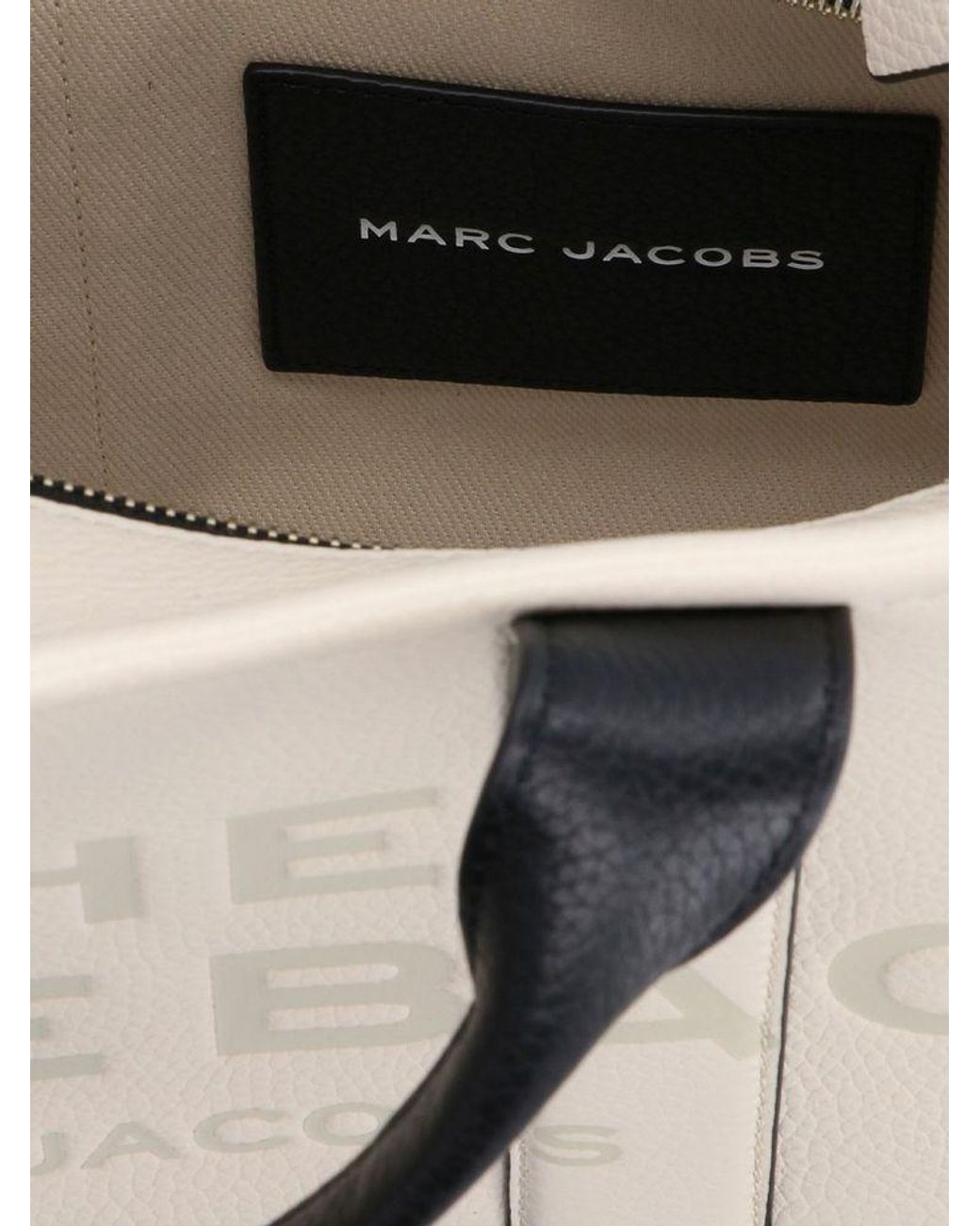 Marc Jacobs Black Tote Bag Cow Leather Tote-Bags