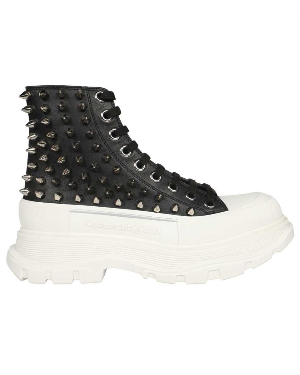 alexander mcqueen tread lace up boot