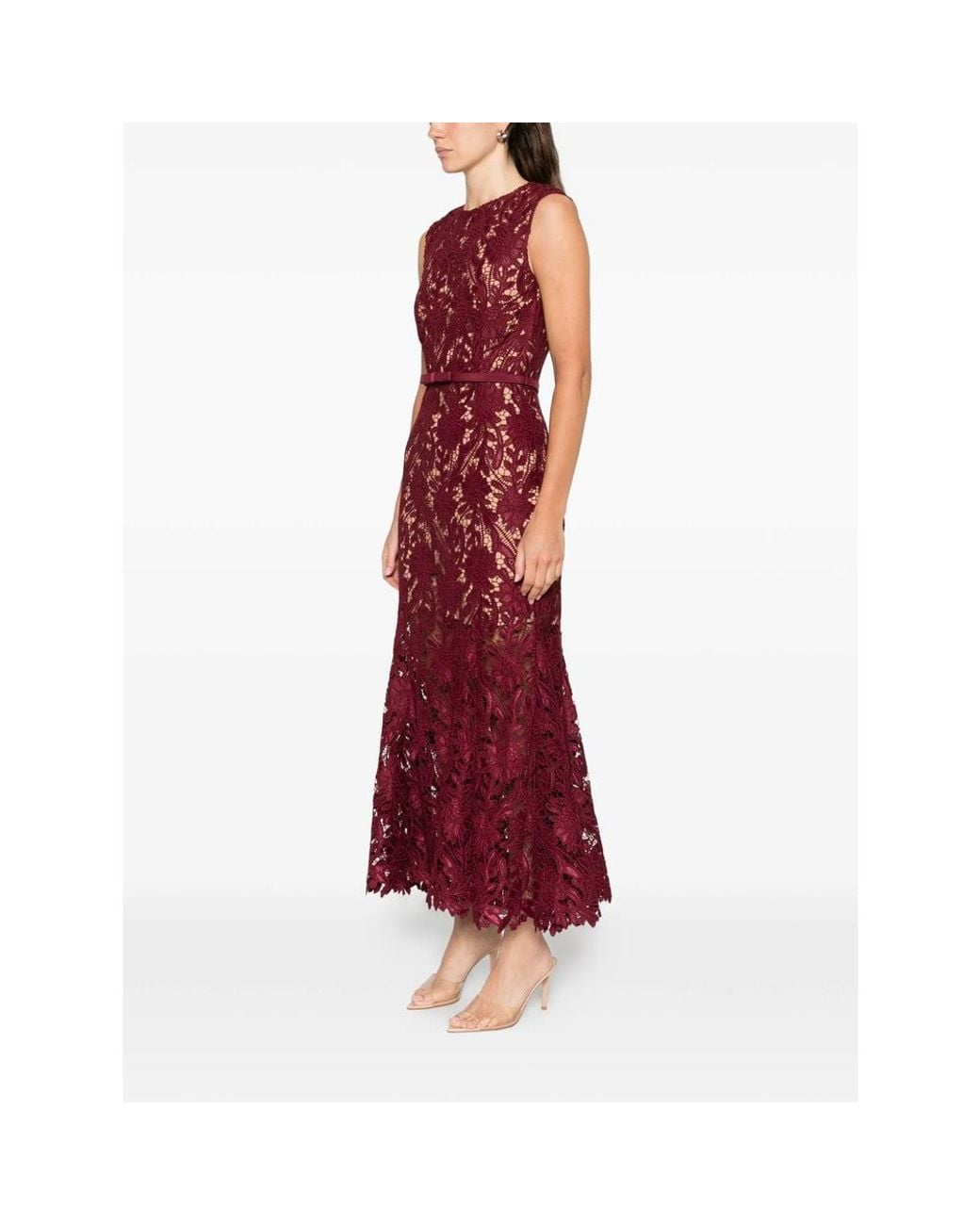 Self-Portrait Red Dresses