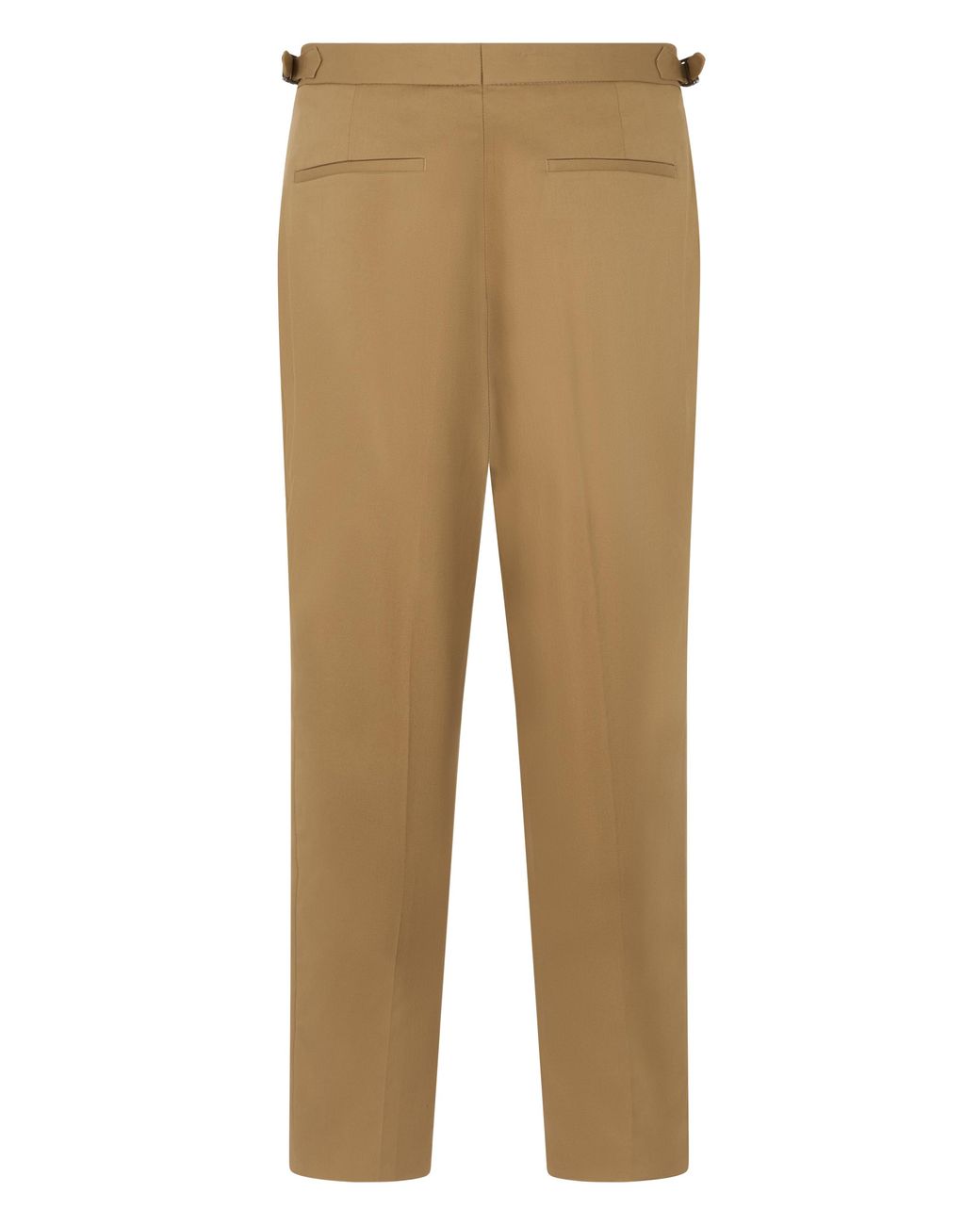 Boss Natural Straight Cotton Trousers for men