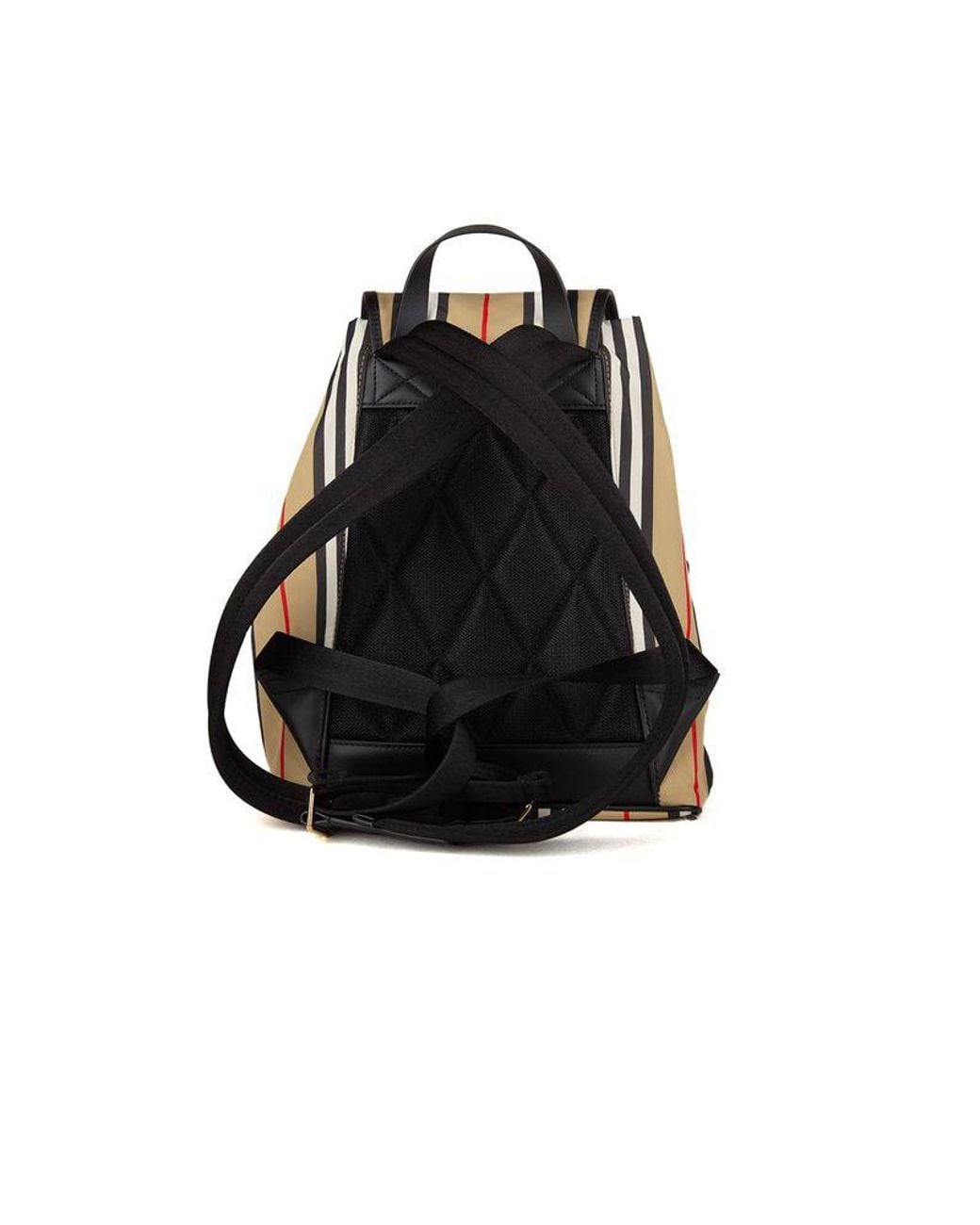Burberry White Backpack Polyamide (Nylon)