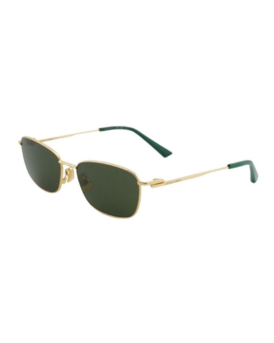 Bottega Veneta Green Sunglasses Square Full Rim, Frame And Lens Bv1300S002 for men