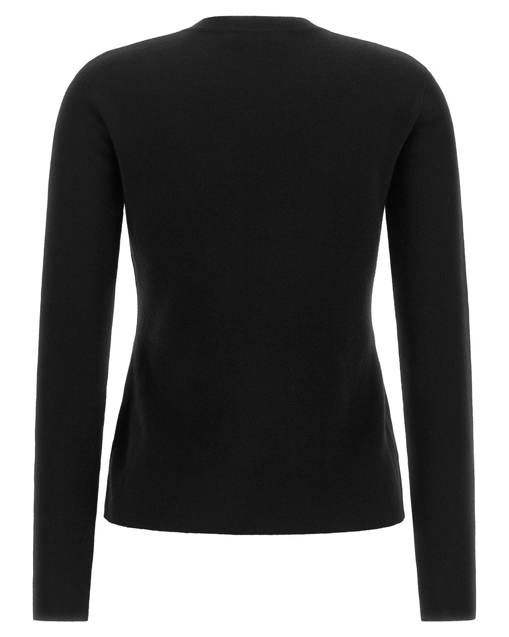 Max Mara Black Max Mara Virgin Wool Crewneck Sweater