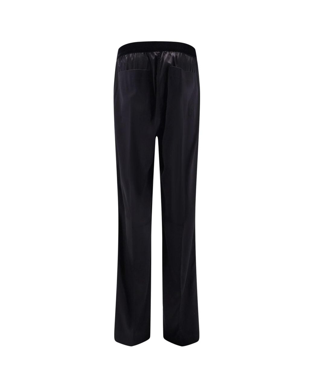 Tom Ford Black Pyjamas Stretch Satin Trousers