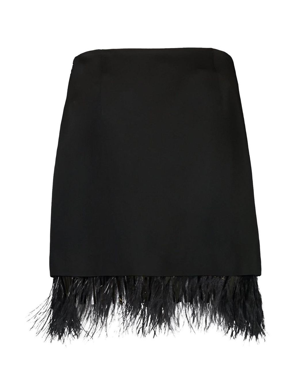 Brunello Cucinelli Black Acetate Mini Skirt