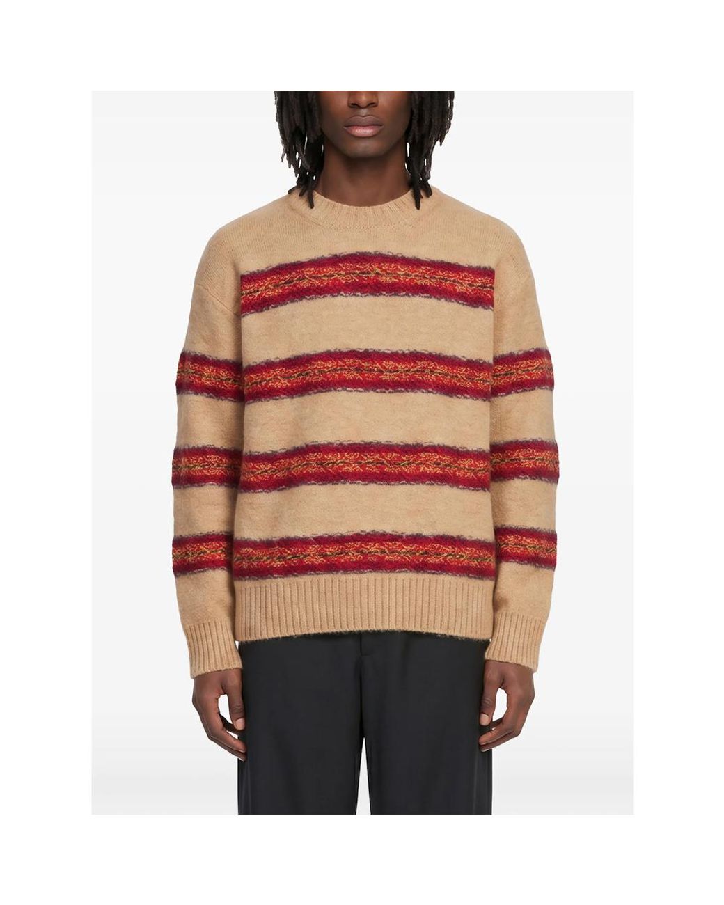 Dries Van Noten Pink Neutrals Sweaters & Knitwear for men