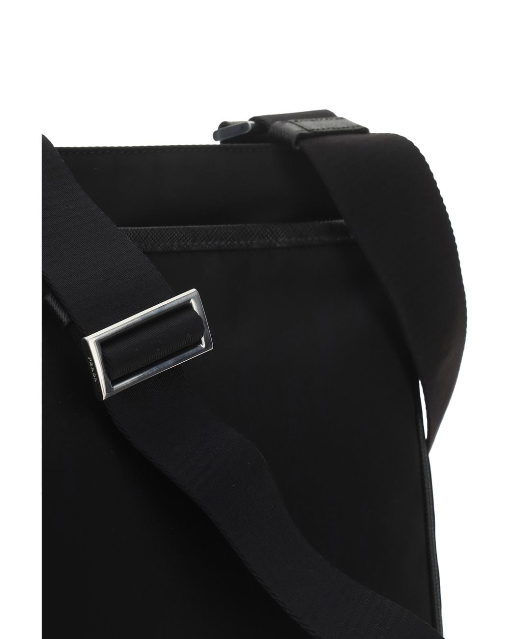 Prada Black Shoulder Bag Nylon for men